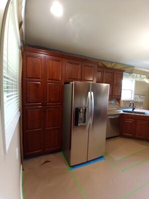 Before And After Cabinet Painting Services in Cleveland, TN (2)
