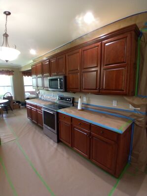 Before And After Cabinet Painting Services in Cleveland, TN (1)