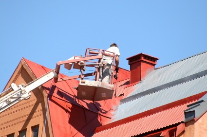 Roof painting in Philadelphia, Tennessee by Upfront Painting